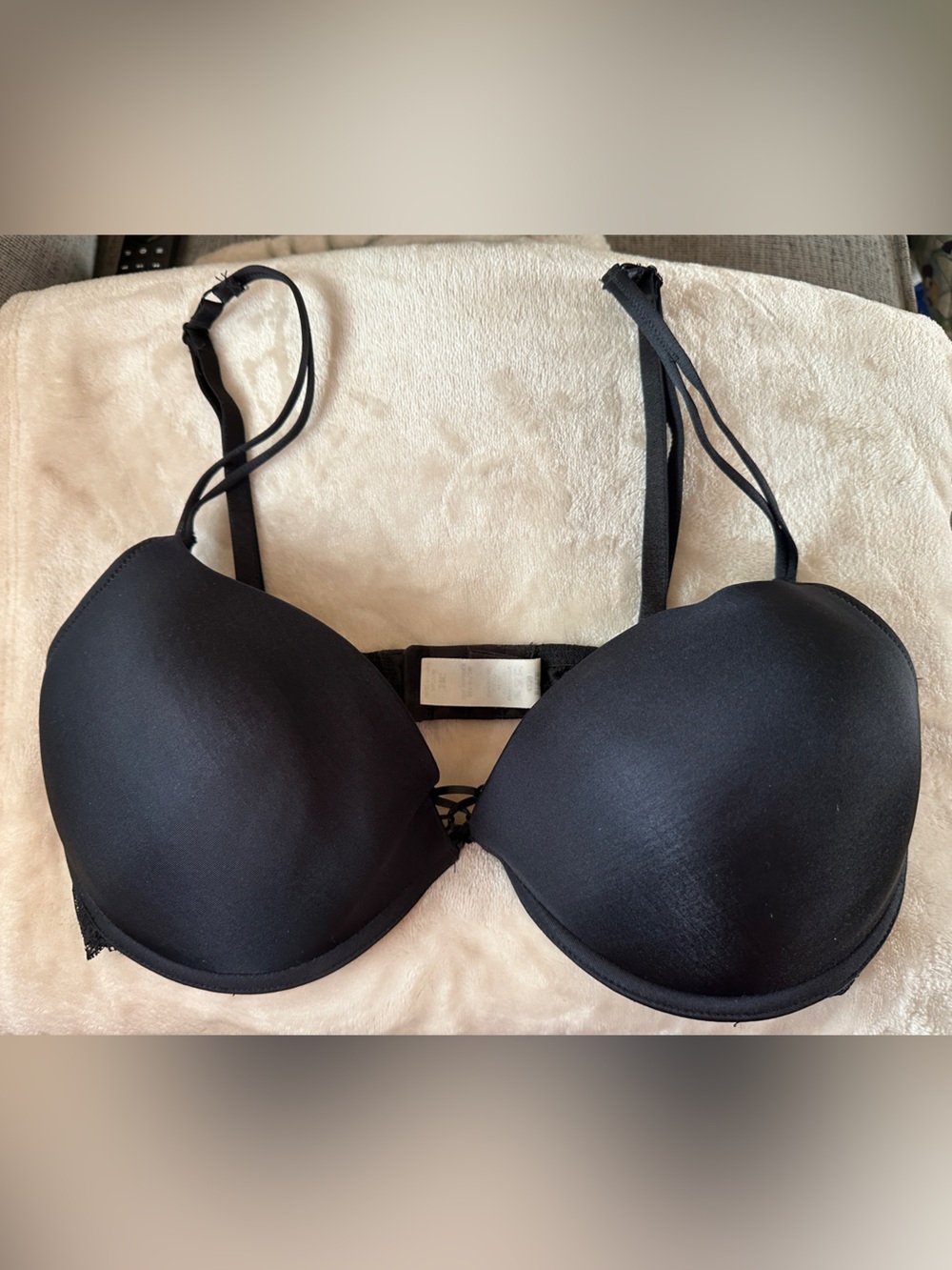 Frederick's of Hollywood Black Padded Bra